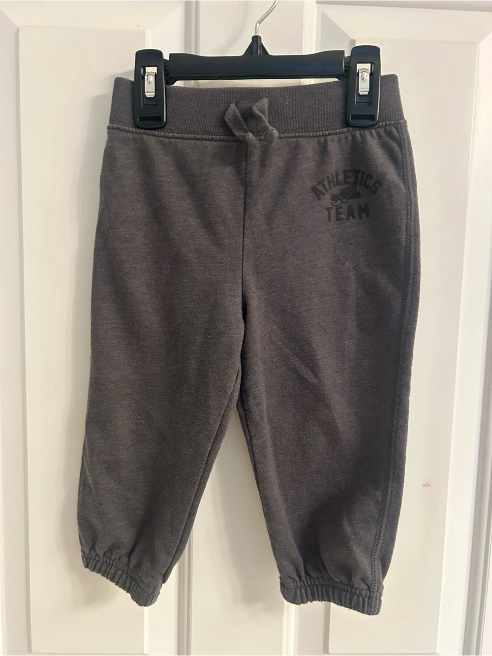 The Children's Place Charcoal Gray 'Athletics Team' Jogger Sweatpants